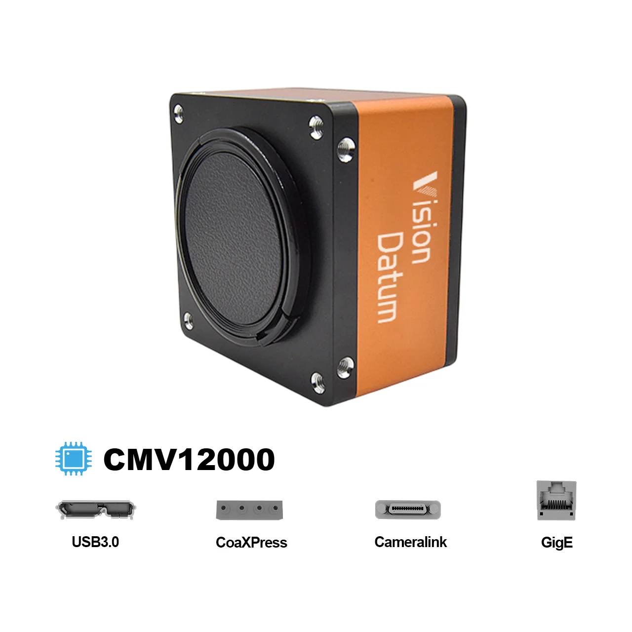 Manufacturer Sale 12 MP CMV 12000 CoaxPress GeniCam Global Shutter F M58 M42 Mount CXP-12 Area Scan Industrial Automation Camera