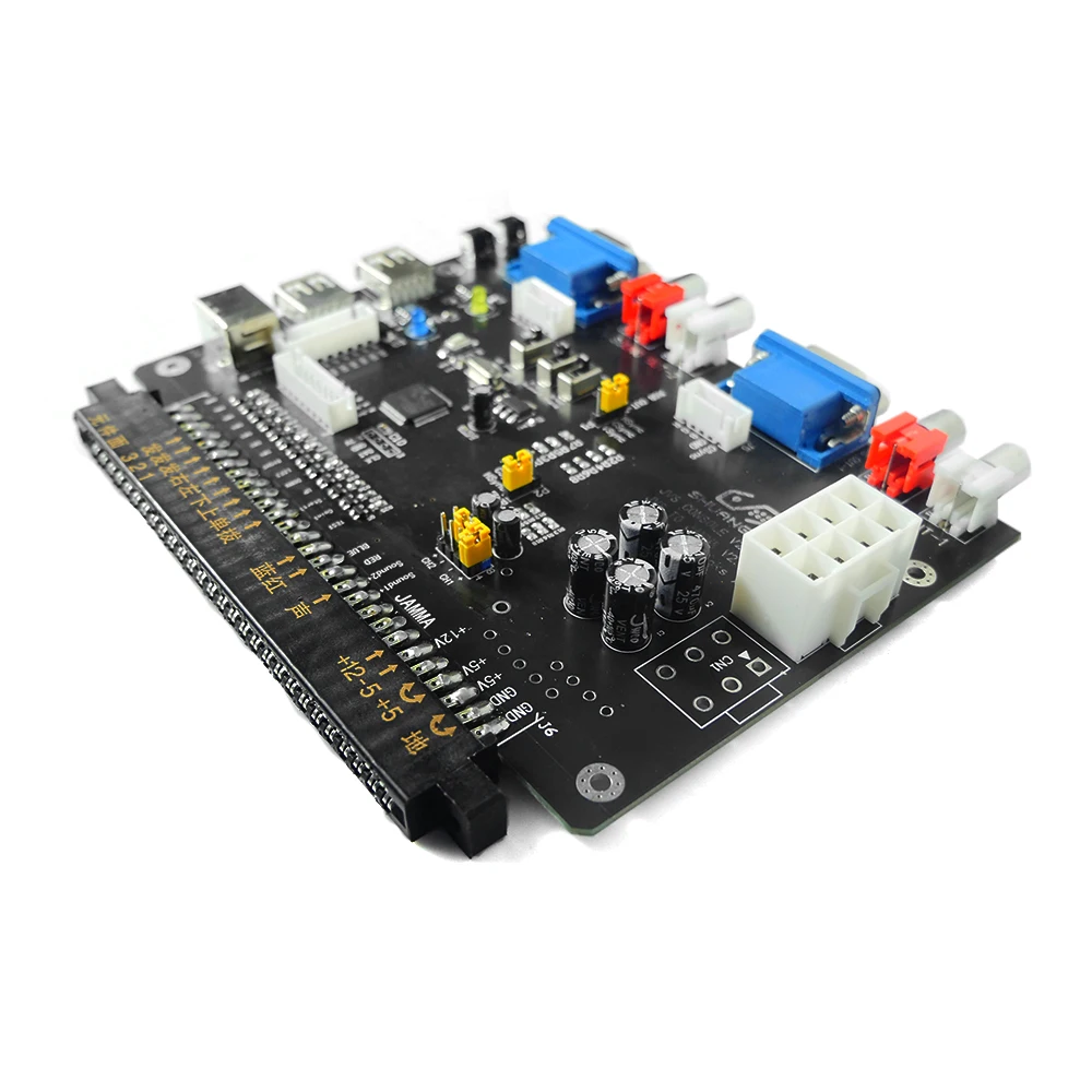 JVS إلى Jamma/PC Nnc للوحة الرئيسية لجاما PCB ، CRT Emudriver إلى JVS Io Xinput ، آلة القتال ، لوحة تحويل إشارة الفيديو