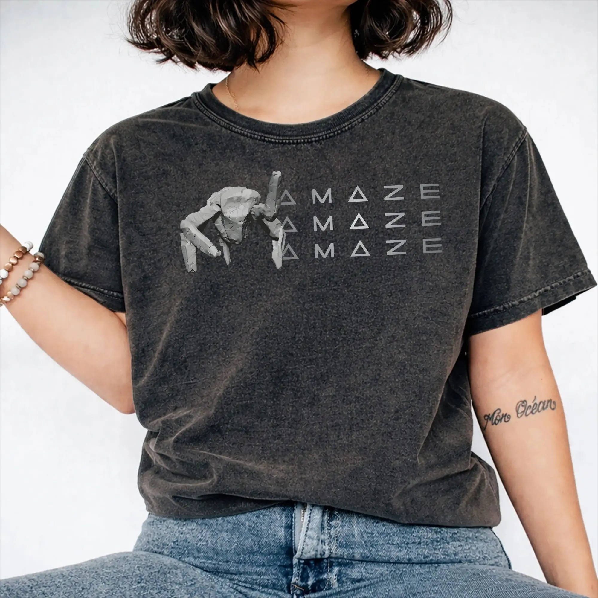 Harajuku Washed Shirt Amaze rocky Project Hail Mary Outfit Fashion T-Shirts Oversize  Streetwear Cotton Graphic Tops Tees