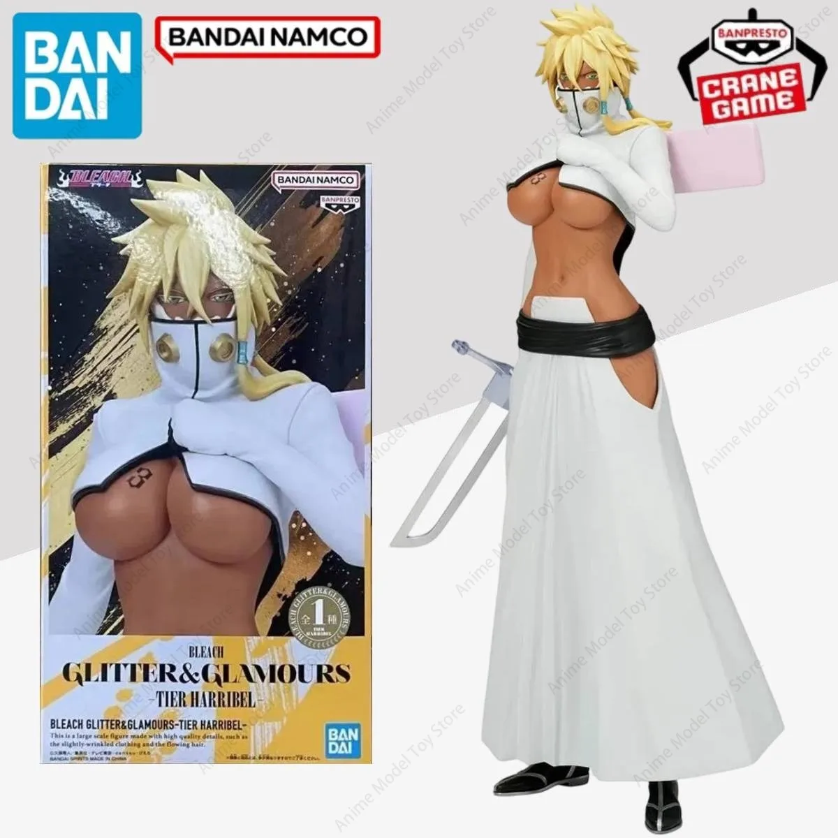 

Original Bandai in Stock Genuine Banpresto Bleach Tier Harribel Glitter & Glamours Anime Model Kits Action Toys Holiday Gifts
