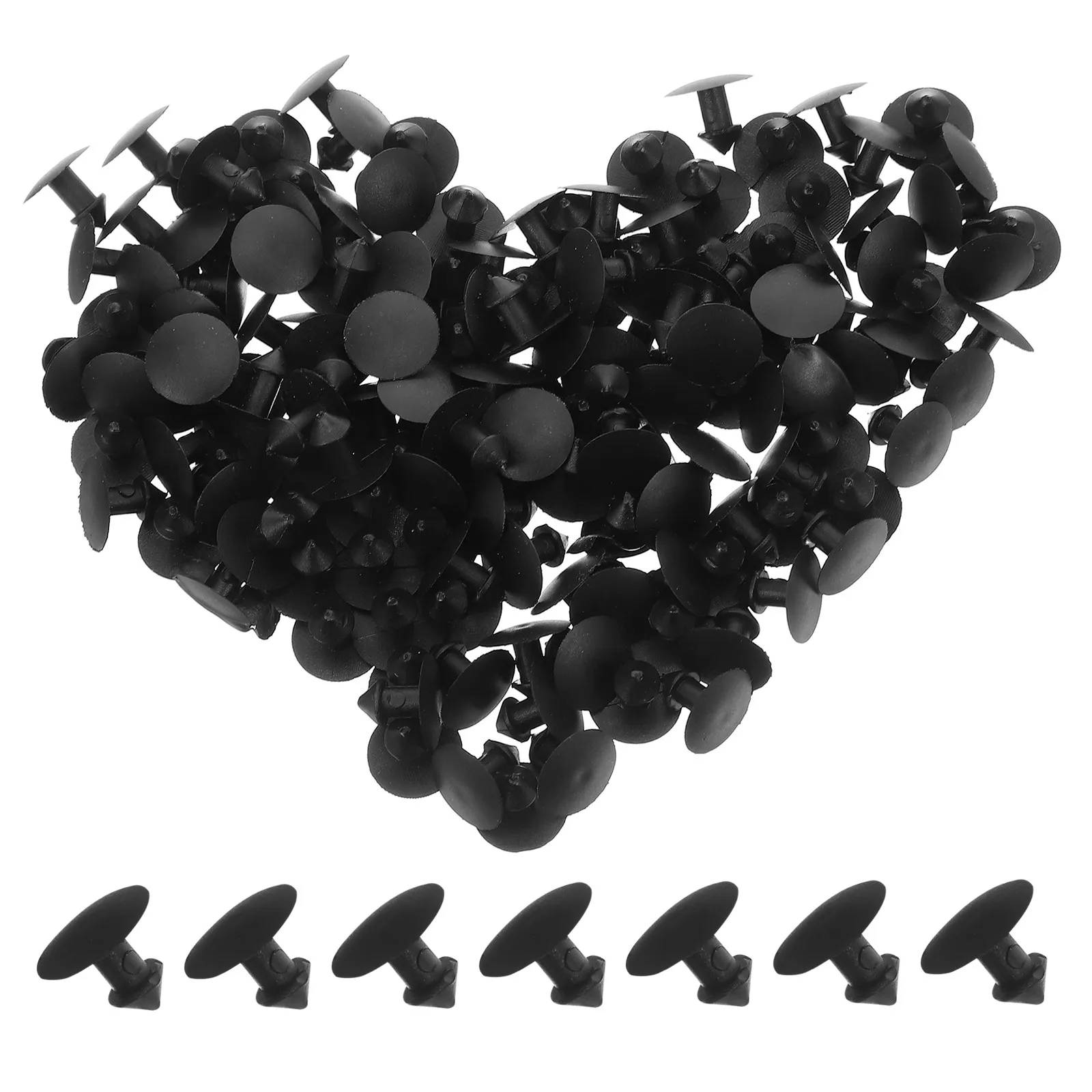 1000Pcs Safety Liner Studs Hard Hat Liner Buckles Replacement Rivets Clips for Construction Helmets Hard Hat Repair Parts