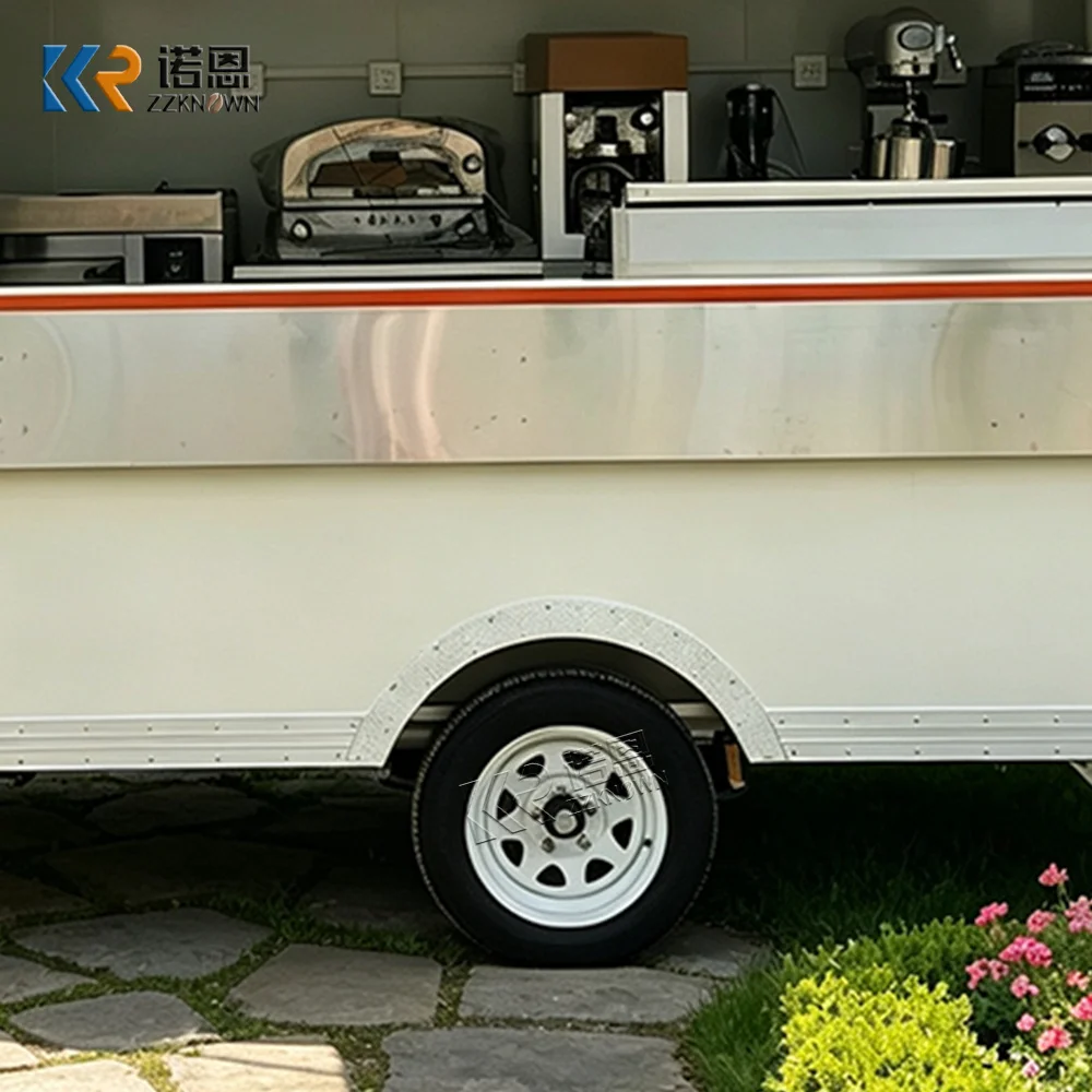 Fully Loaded Bus Food Truck Ice Cream Food Cart China Food Trailers Soft Cold Drink Food Truck Trailer for Business