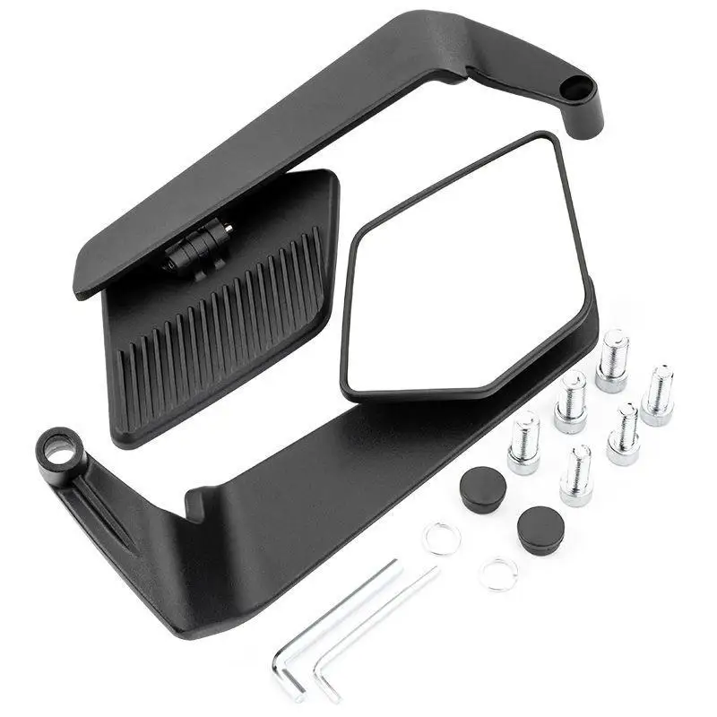 Motorcycle Side View Mirror for Aprilia Tuono 125 660 1100 Yamaha GTS150 GTS250 GTS300 GTV250 GTV300 Stealth Winglets Rearview