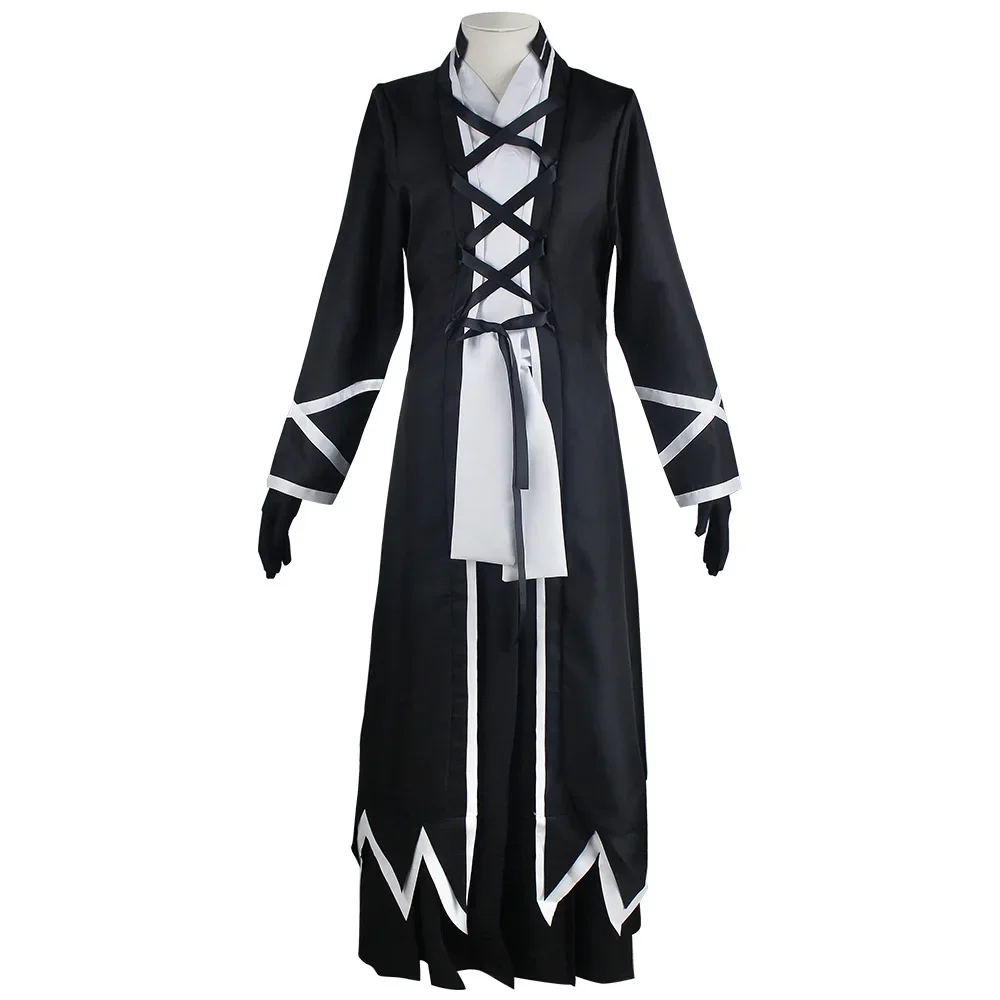 

Kurosaki Ichigo Cosplay Costume Anime BLEACH Thousand-Year Blood War Fantasia Outfits Man Cosplay Black and White Uniform