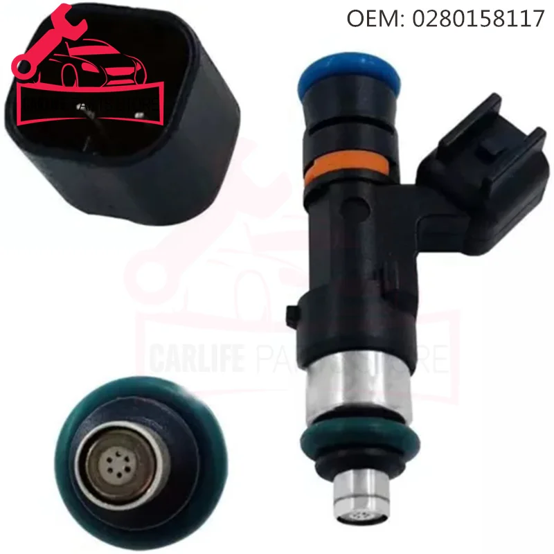 0280158117 Car Engine Parts High performance fuel injector Nozzle injection For Audi A4 TT VW Golf Jetta Passat 1.8T 52LB 550cc