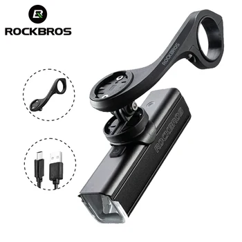ROCKBROS-자전거 라이트 1000LM C 타입 충전 MTB 도로 사이클링 하이라이트 프론트 램프 4500mAh IPX6, 스포츠 엔터테인먼트 아웃도어 액티비티, 운동, 사이클링, 액세서리