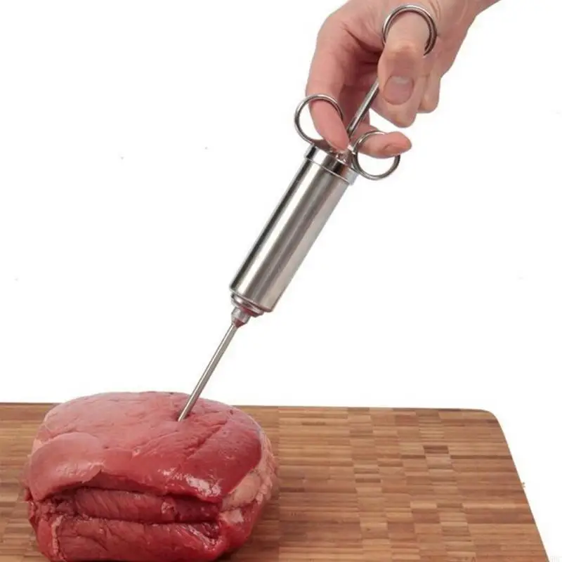 Injections Poultry Marinade Flavours Injector Easy to Use Q5WC