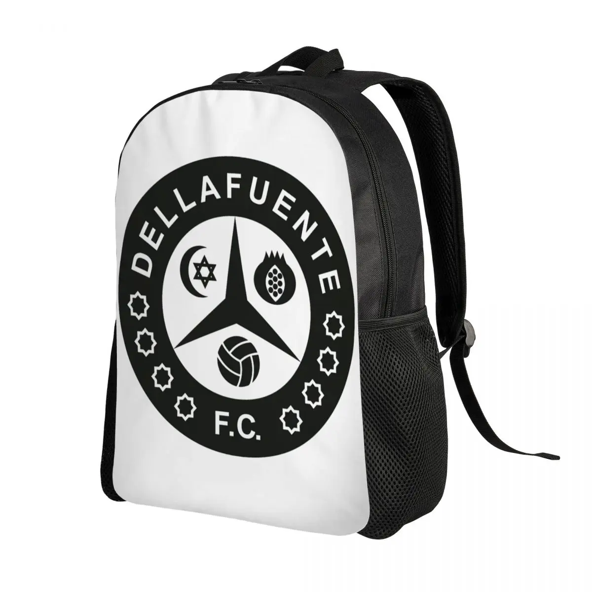 Custom Dellafuente F C Artwork Travel Backpack Women Men School Laptop Bookbag College Student Daypack Bags