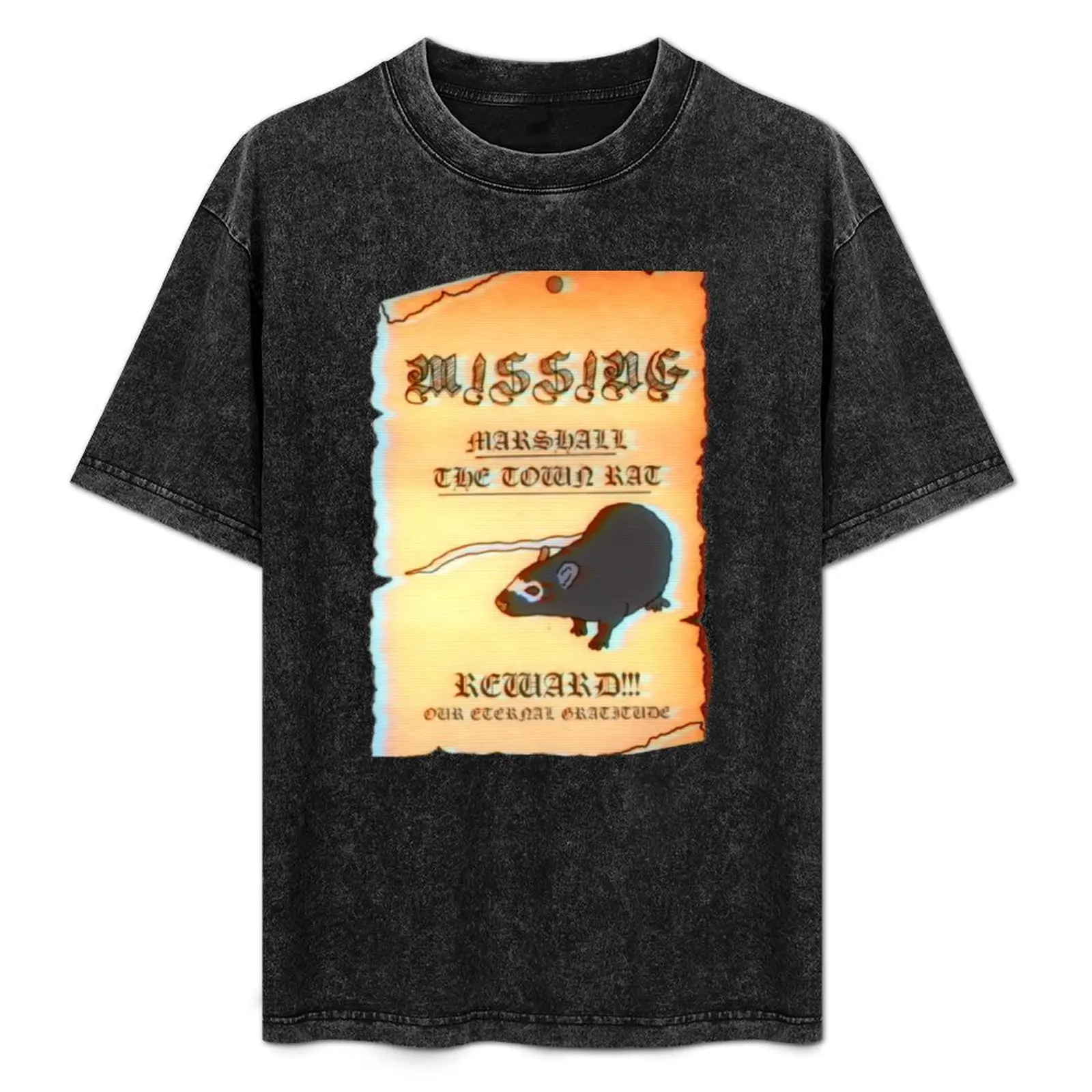 Marshal the Town Rat T-Shirt Urban Style Print T-Shirt