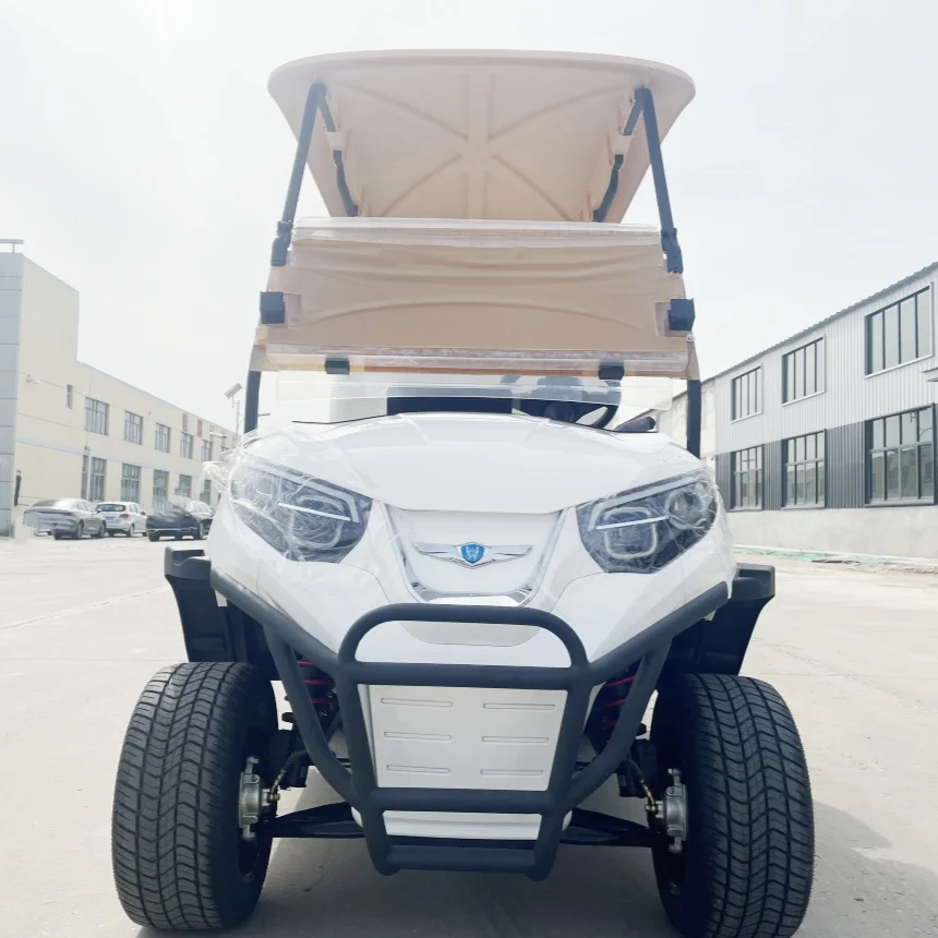 

Chinese Suppliers Cheap Golf Cart Price Luxury Street Legal Adult 2+2 Seater 60V 72V Lithium Battery Powered Electric Golf Cart