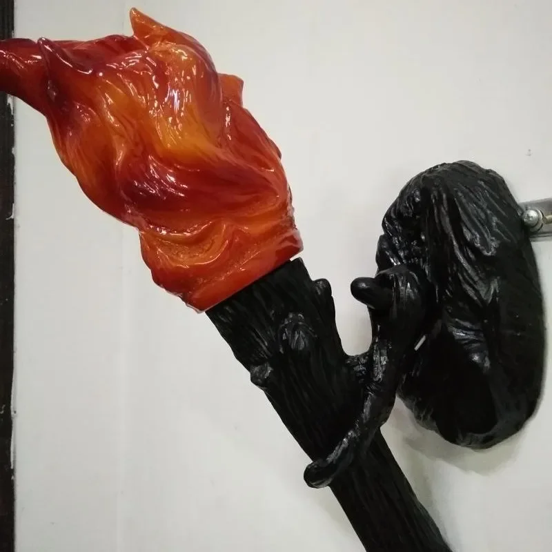 lampe-murale-led-creative-en-resine-torche-a-flamme-personnalite-restaurant-moderne-decoration-de-chambre-d'enfant-simulation