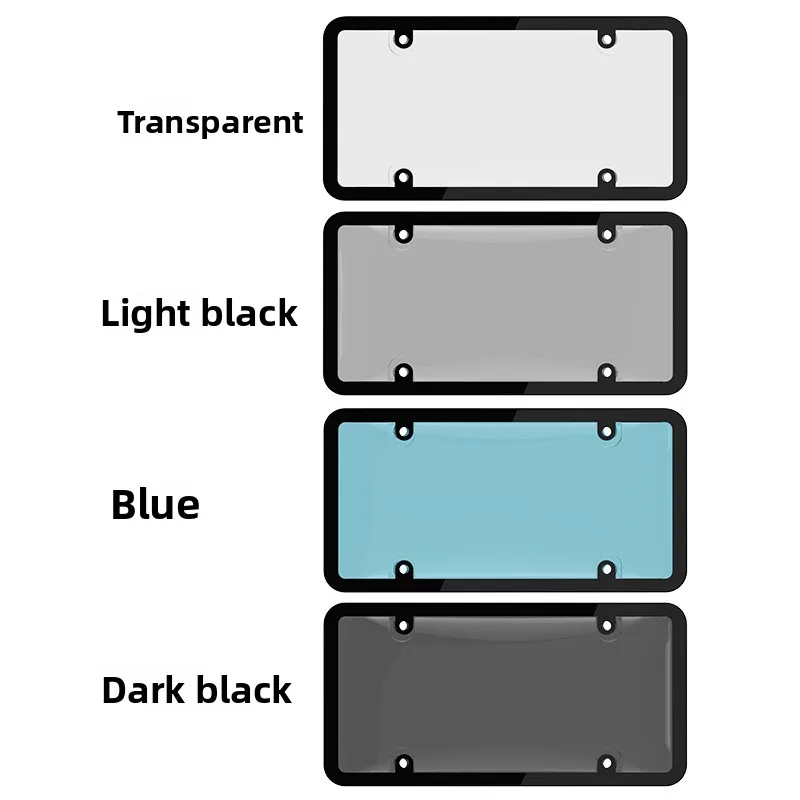 Car License Plate Protector Cover for US Canada Vehicles Anti-Speed Red Light Toll Camera Stopper Plate Photos License Cover