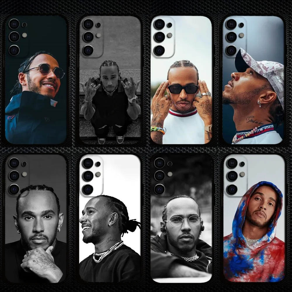 

L-Lewis H-Hamiltons F1 44 Phone Case For Samsung S25/S24/S23/S22/S21/S20/Plus,Fe,Lite/Others Black Cover