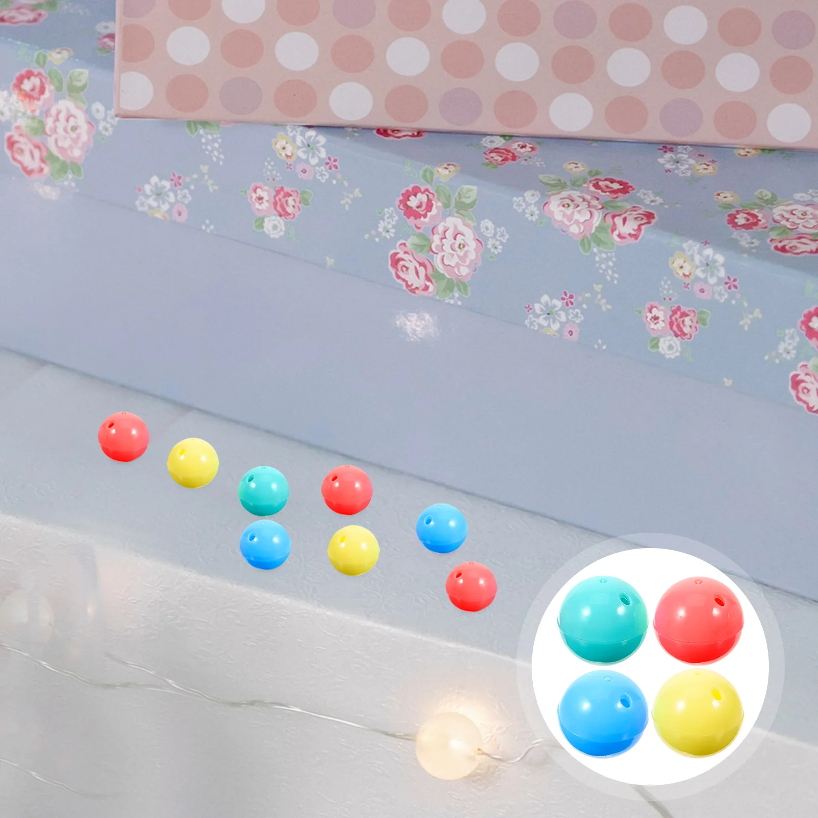 Capsules pour distributeur automatique IkChild Gumball, mini coquille ronde, jouet, 20 pièces