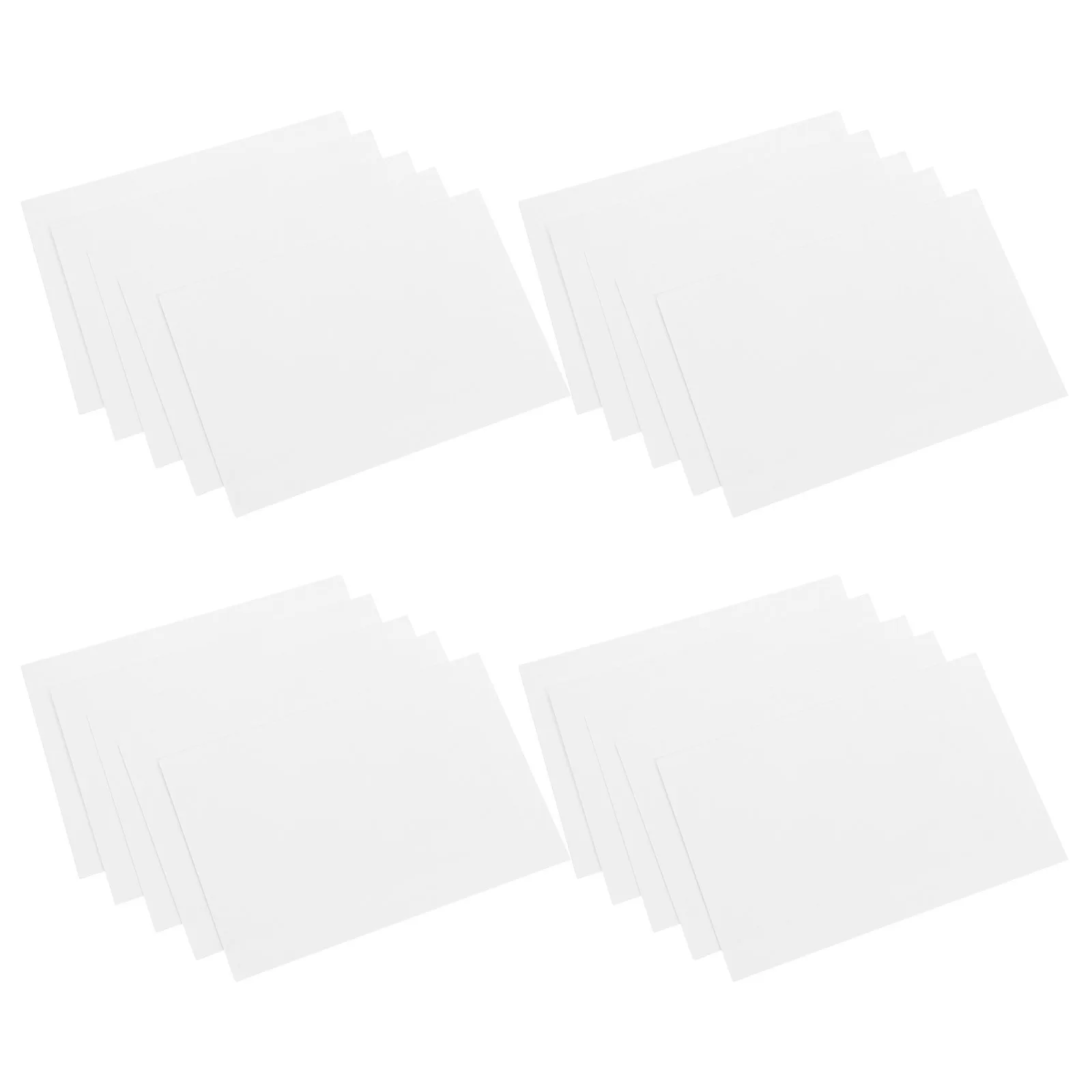 

25Pcs Blank White Cards 15x10cm Thick Cardstock Writable Printable Table Number Cards for Wedding Event Conference Use