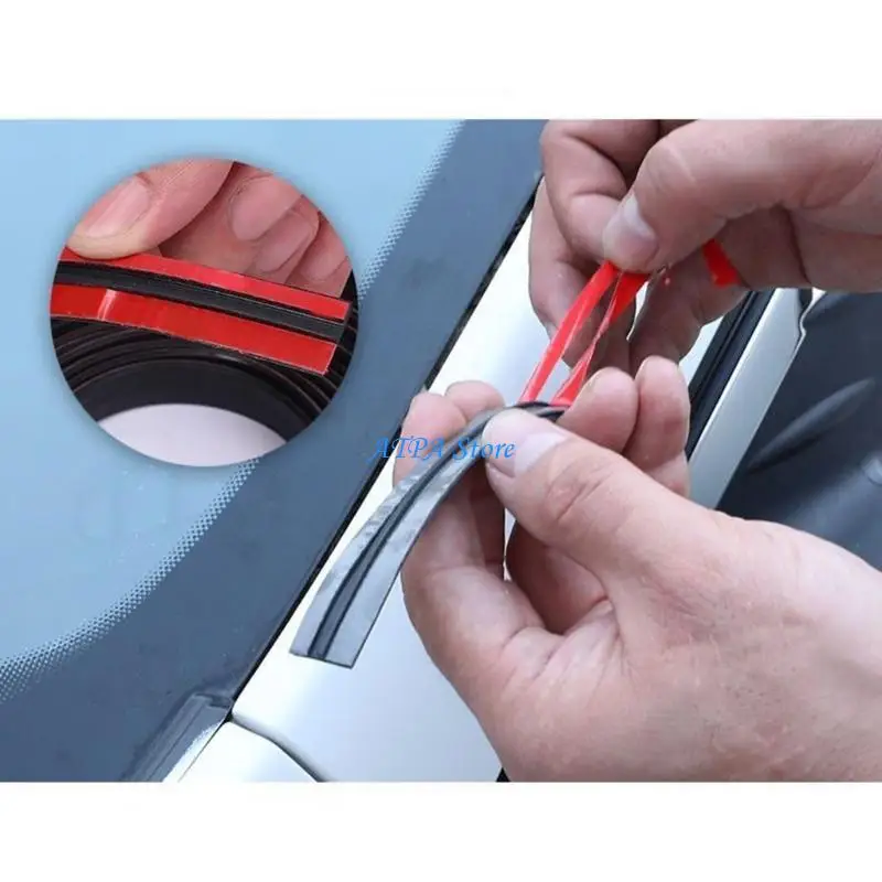 

U13C Cuttable T Type Sunroof Rubber Seal Strips for Weatherproofing & Noise Reduction