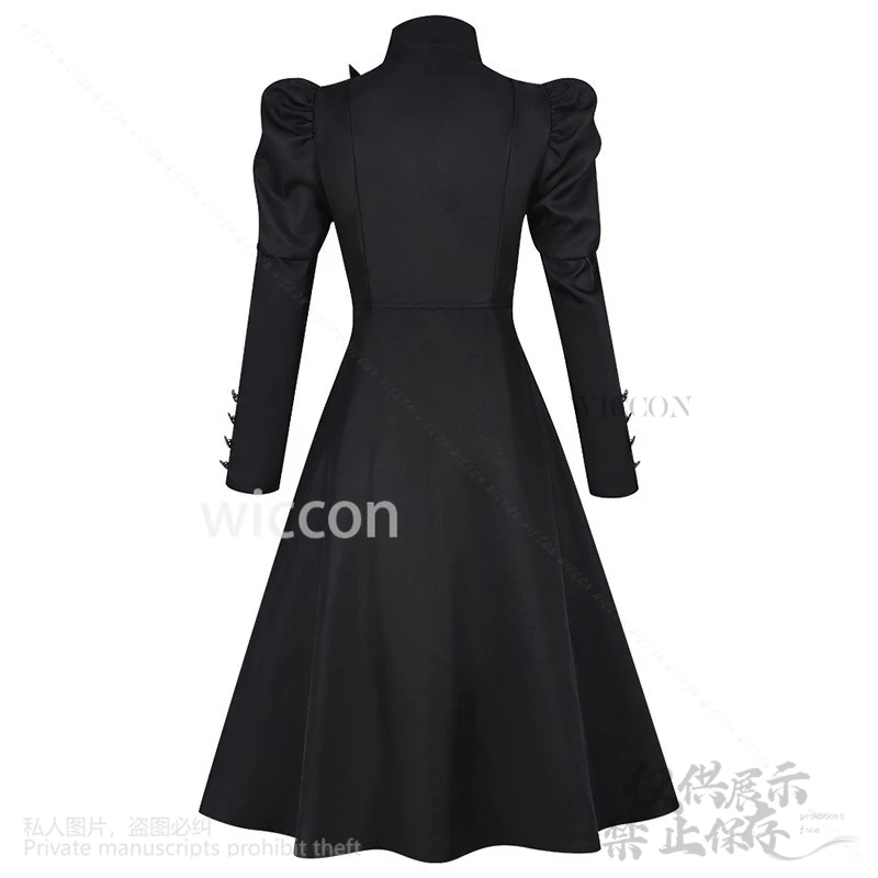 Elphaba Cosplay Anime Movie Wicked Costume Witches Gotic Dress BLACK Lolita Hat Glasses Wigs For Halloween Christmas Customized - Image 4