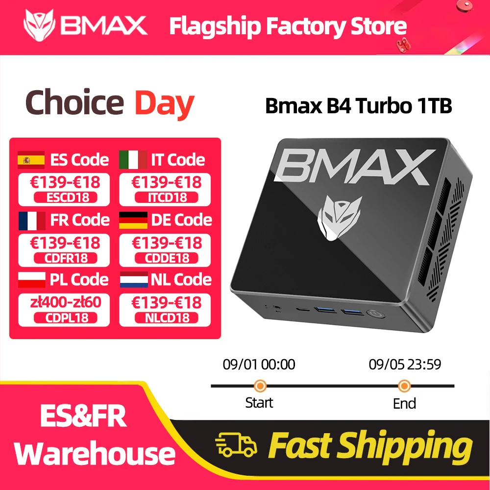 BMAX Turbo Mini PC N150
