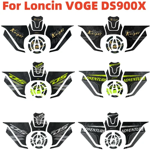 Imagen 2 del producto Pegatinas para VOGE DS900X Loncin 900 DSX, calcomanía esmerilada para tanque de combustible, accesorios para motocicleta