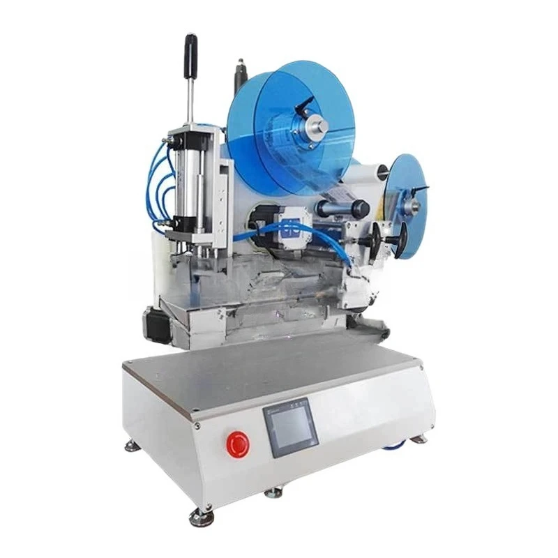 

Semi-automatic high-precision flat labeling machine mobile phone labeling machine hardware products