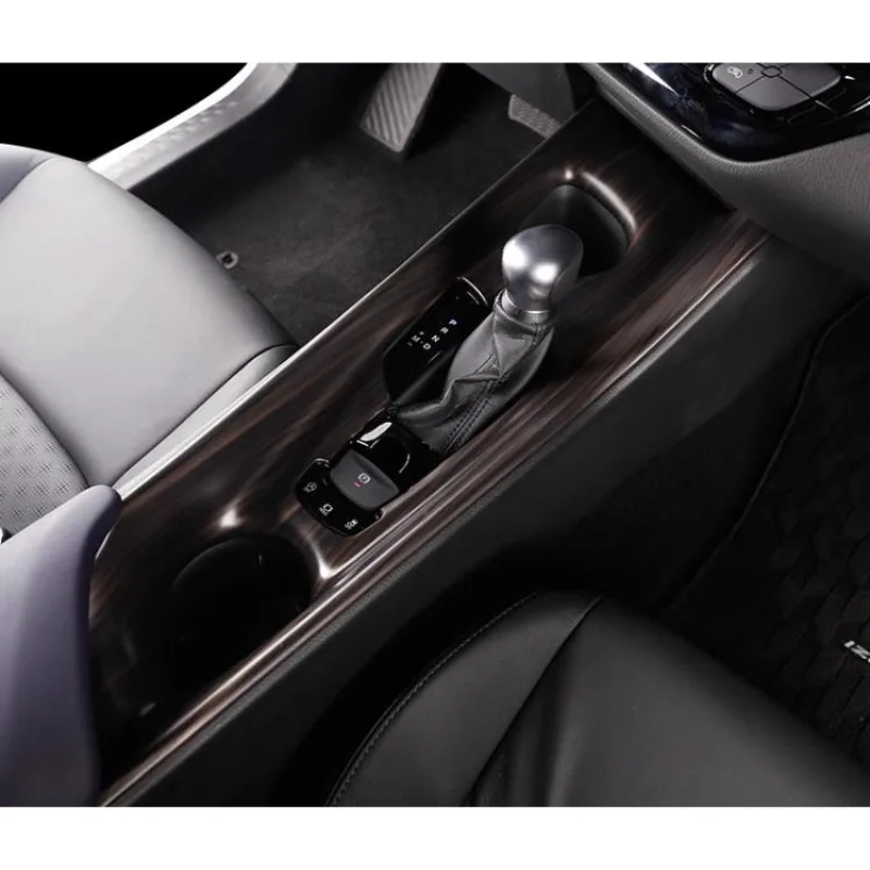 Wood color Accessories for Toyota C-HR CHR 2017-2021 Inner Door Handle Bowl Frame/Air Conditioning AC Air Outlet Cover Trim