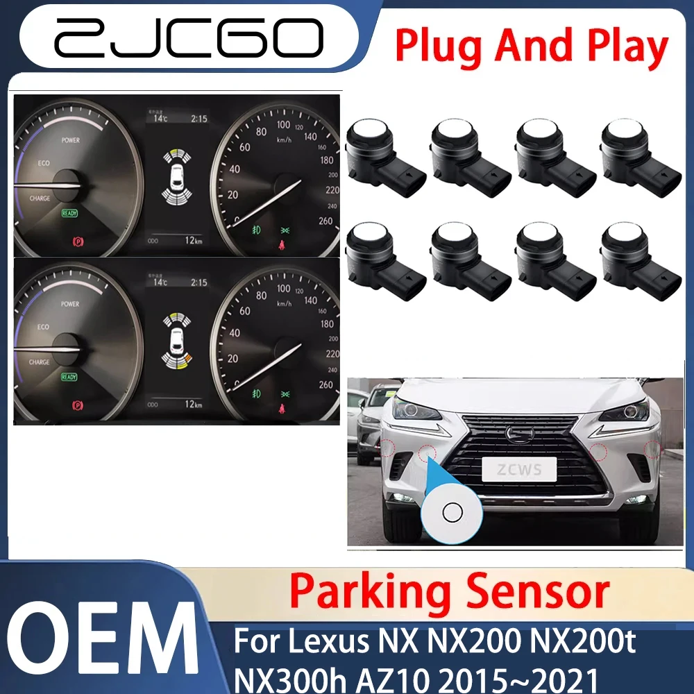 Parking Sensor Sensors Buzzer Radar Sound Alert System for Lexus NX NX200 NX200t NX300h AZ10 2015~2021