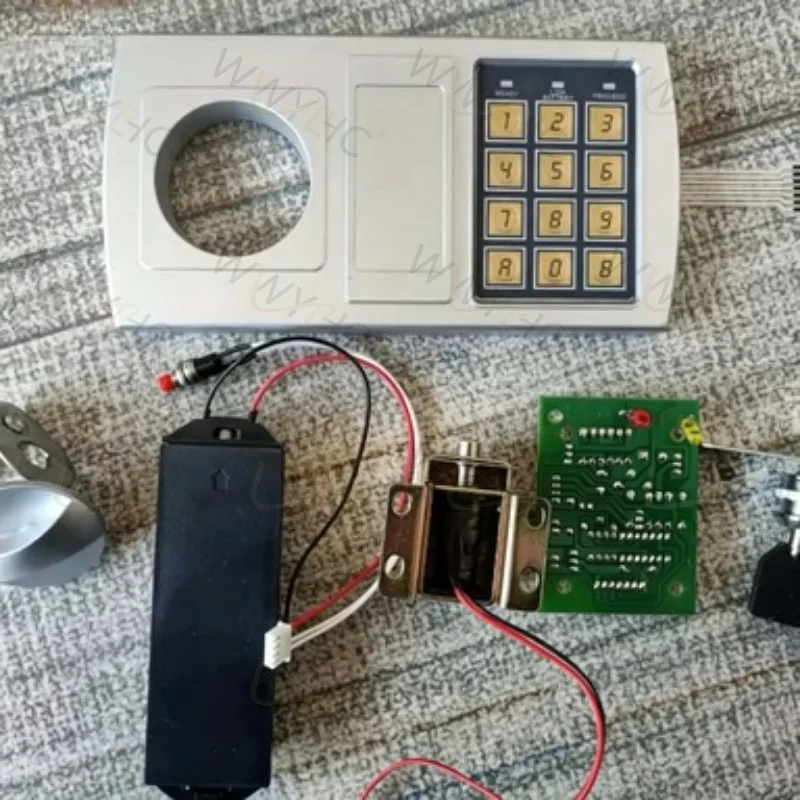Knob Type Digital Safe Lock Indicator Light Electronic Password Lock for Safe Deposit Box Cabinet