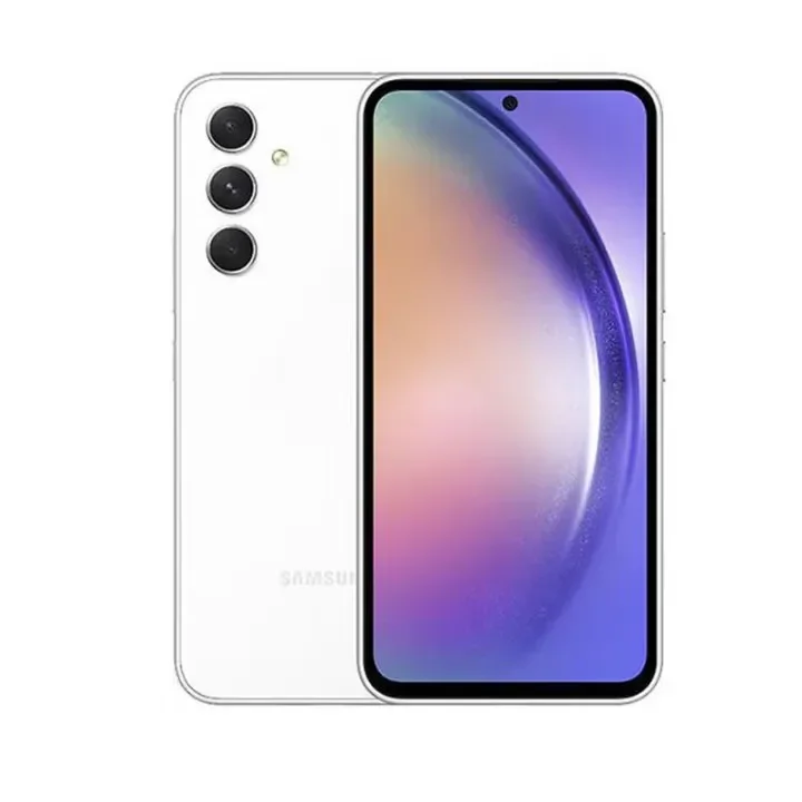 هاتف Samsung Galaxy A54 5G A546U1 A546u بشاشة 6.4 بوصة AMOLED 6/8GB RAM 128/256GB ثماني النواة Exynos NFC هاتف محمول أصلي مفتوح