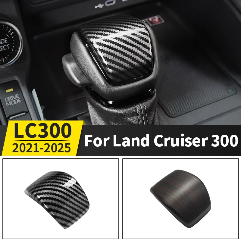 

For Toyota Land Cruiser 300 2021 2022 2025 center console Gears Decoration Protective Sticker LC300 Interior Accessories Tuning