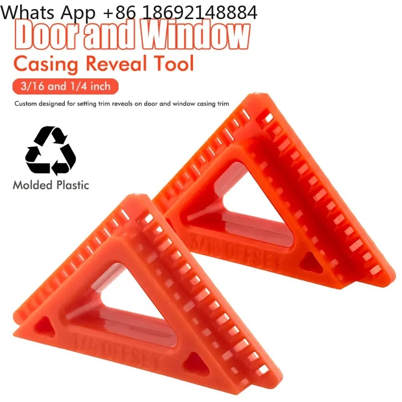 Door and window casings reveal tools
