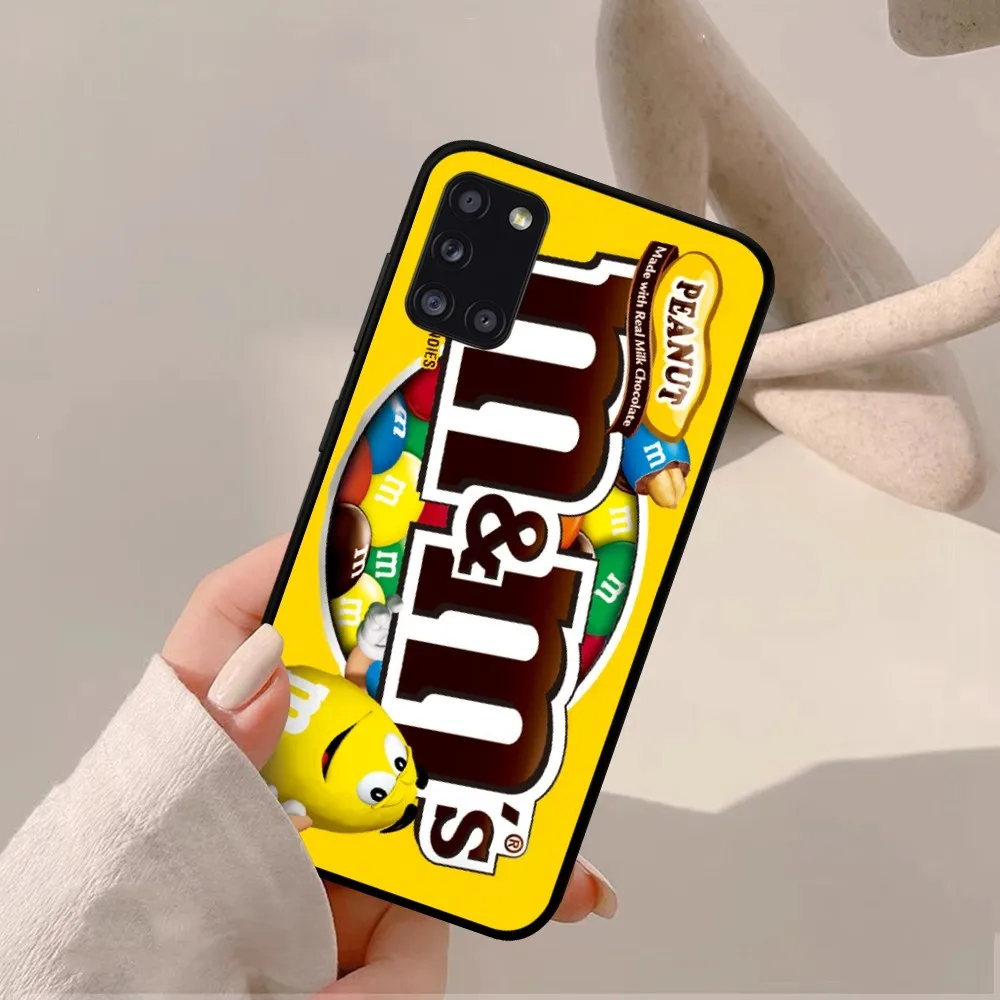 Cartoon C-Cokelat M-Ms Phone Case For Samsung A 10 11 12 13 20 21 22 30 31 32 40 51 52 53 70 71 72 73 91 13 shell