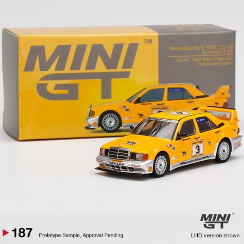 1-64-190e-25-16-evolution-ii-3-187-196-197-alloy-die-cast-simulation-car-model-adult-ornamentsboys'-toyschildren's-gifts
