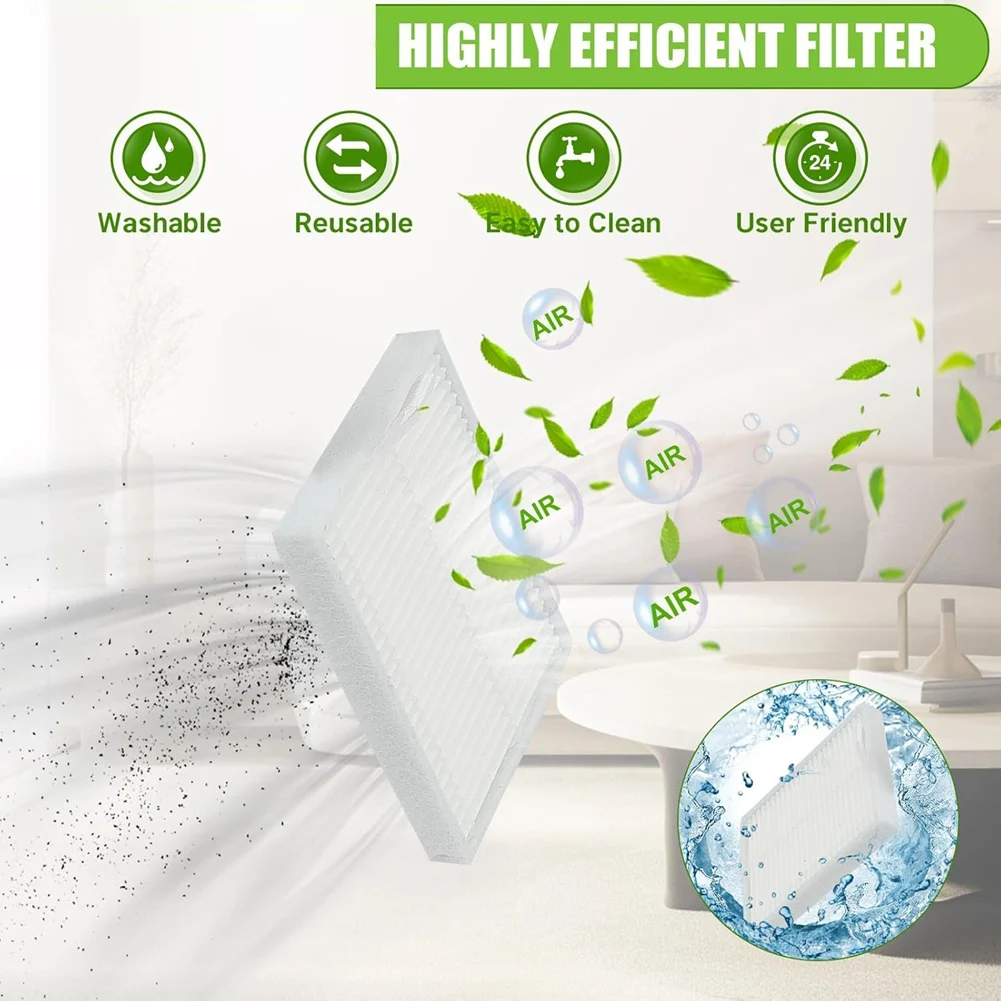 AA80-11PCS لشاومي روبوت فراغ E10 E12 B112 فراغ الملحقات الرئيسية الجانب فرشاة فلتر HEPA ممسحة القماش المرشحات الأساسية