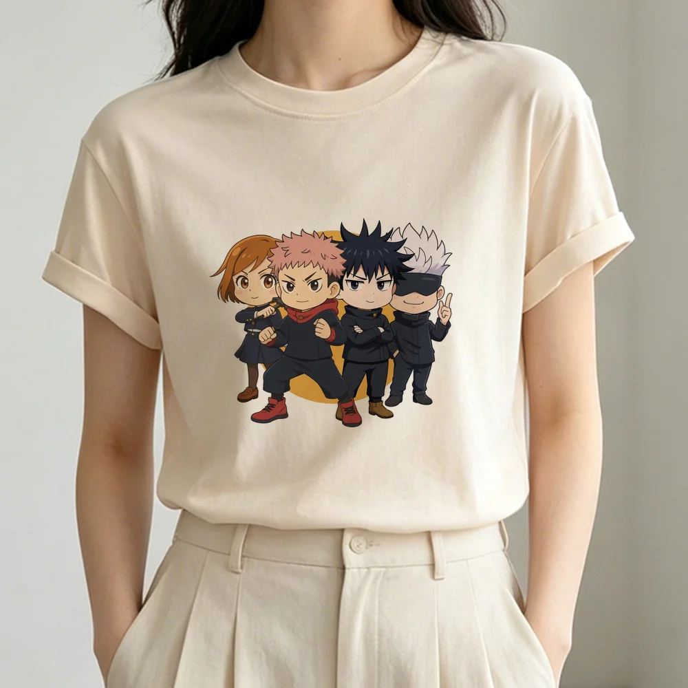 Jujutsu Kaisen T-Shirt Shoujo koreanische Mode Party 2000er Sommer T-Shirt Ästhetik Grunge Retro Emo Kawaii – Detail 5