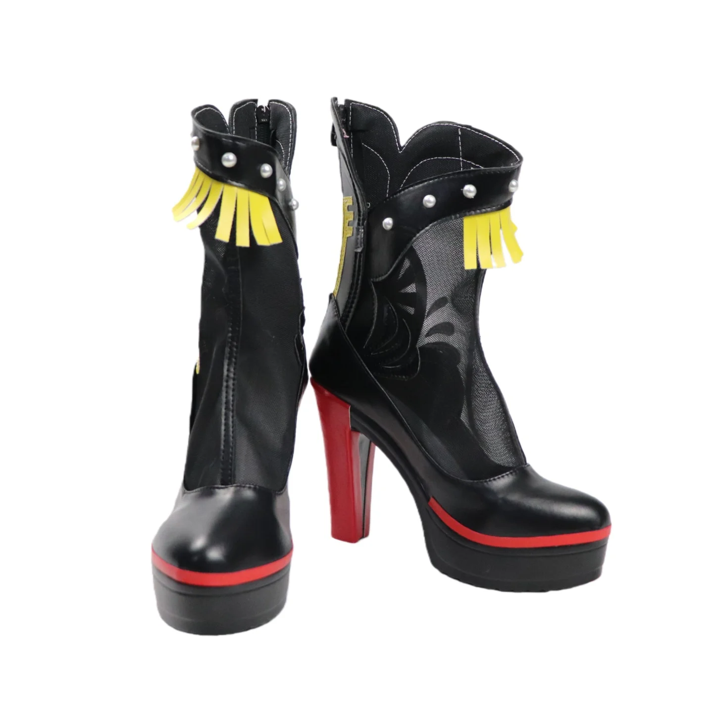 Juego Zenless Zona Zero Ye Shun ­ Guang-zapatos de Cosplay YeShunguang, zapatos de tacón alto para fiesta de Halloween, adultos, mujeres y hombres