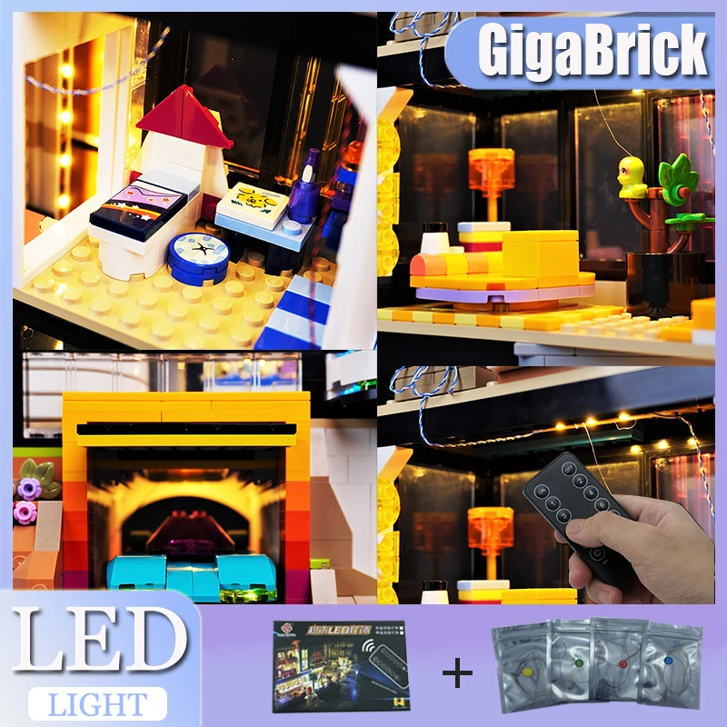 

Комплект светодиодных фонарей своими руками для роскошной виллы LEGO 42639, только светодиодный светильник, без модели блоков)