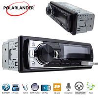 PolarLander FM/SD/USB/AUX Car Stereo Radio Multiple EQ MP3 Player JSD 520 1 DIN 12V Head Unit Bluetooth WMA/WAV 60Wx4 FM