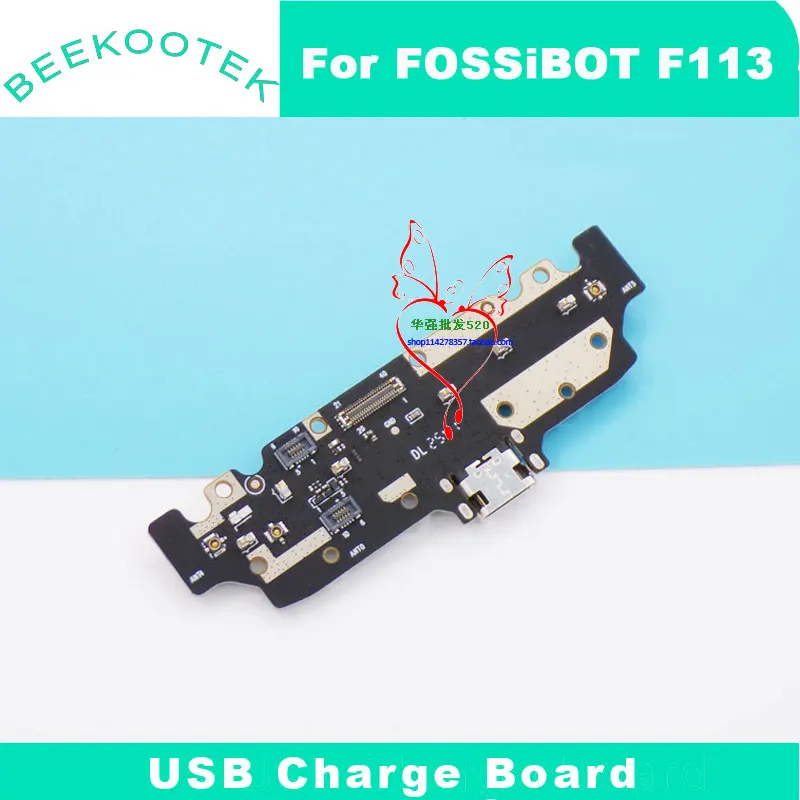New Original FOSSIBOT F113 F107 Pro USB Board Base Charging Charge TYPE-C Port Board For Fossibot F113 Smart Phone