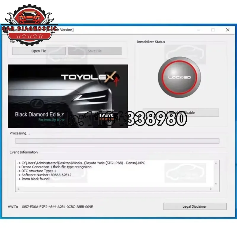 nouveau-toyolex-4-3-avec-keygen-illimite-pas-besoin-de-keygen-pour-lexus-denso-masquage-dtc-fonctionne-avec-kess-ktag-denso-immo