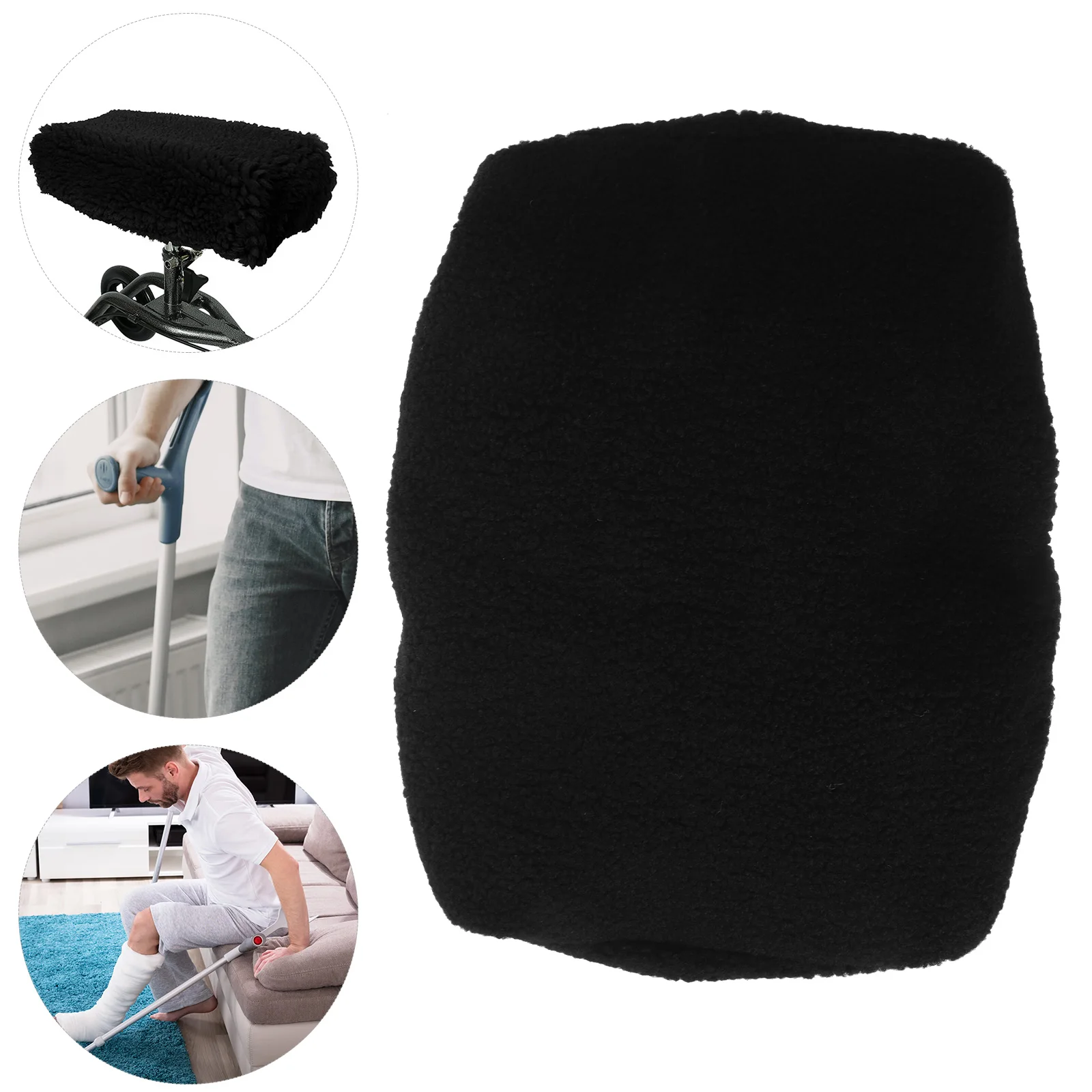 

Cushion Black Scooter Cushion Walker Supplies Supplies Accessories Knee Scooter Knee Pad Pads Pillow Home Textiles