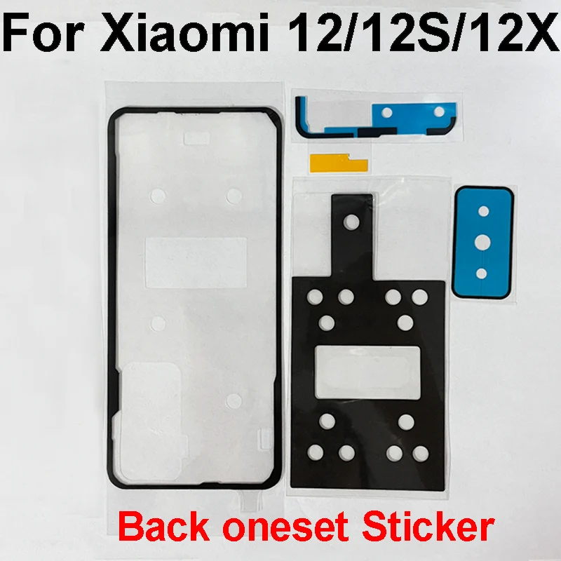 For Xiaomi 12 12X 12S 12 Pro Lite 12s Ultra Front LCD Screen Adhesive Back Battery Housing Cover Glue Tape with Rear Camera Glue