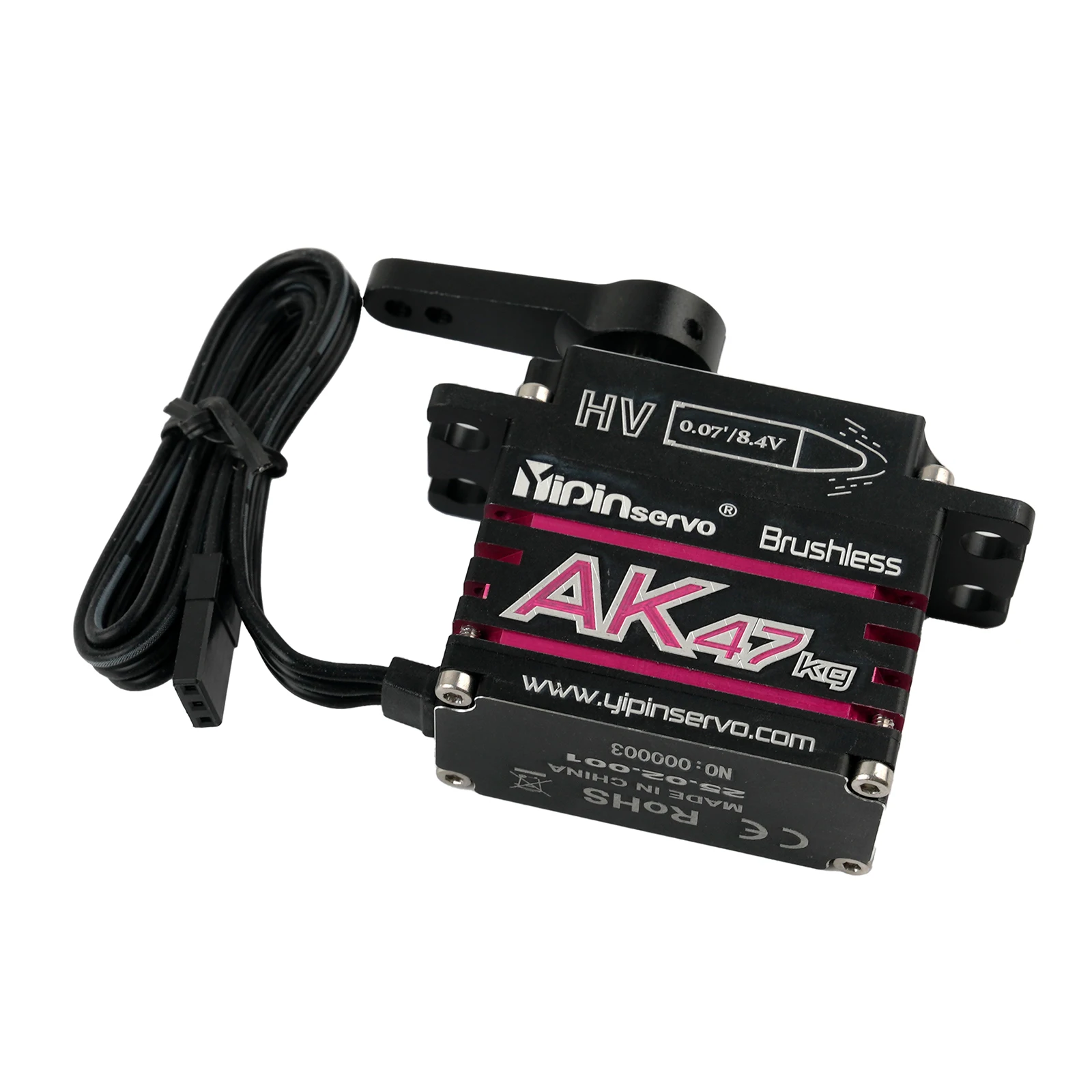 47kg Digital Servo High Torque AK47 Waterproof IP67 Brushless Motor Metal Gear Servo for Robot RC Car Traxxas TRX4 Axial SCX10