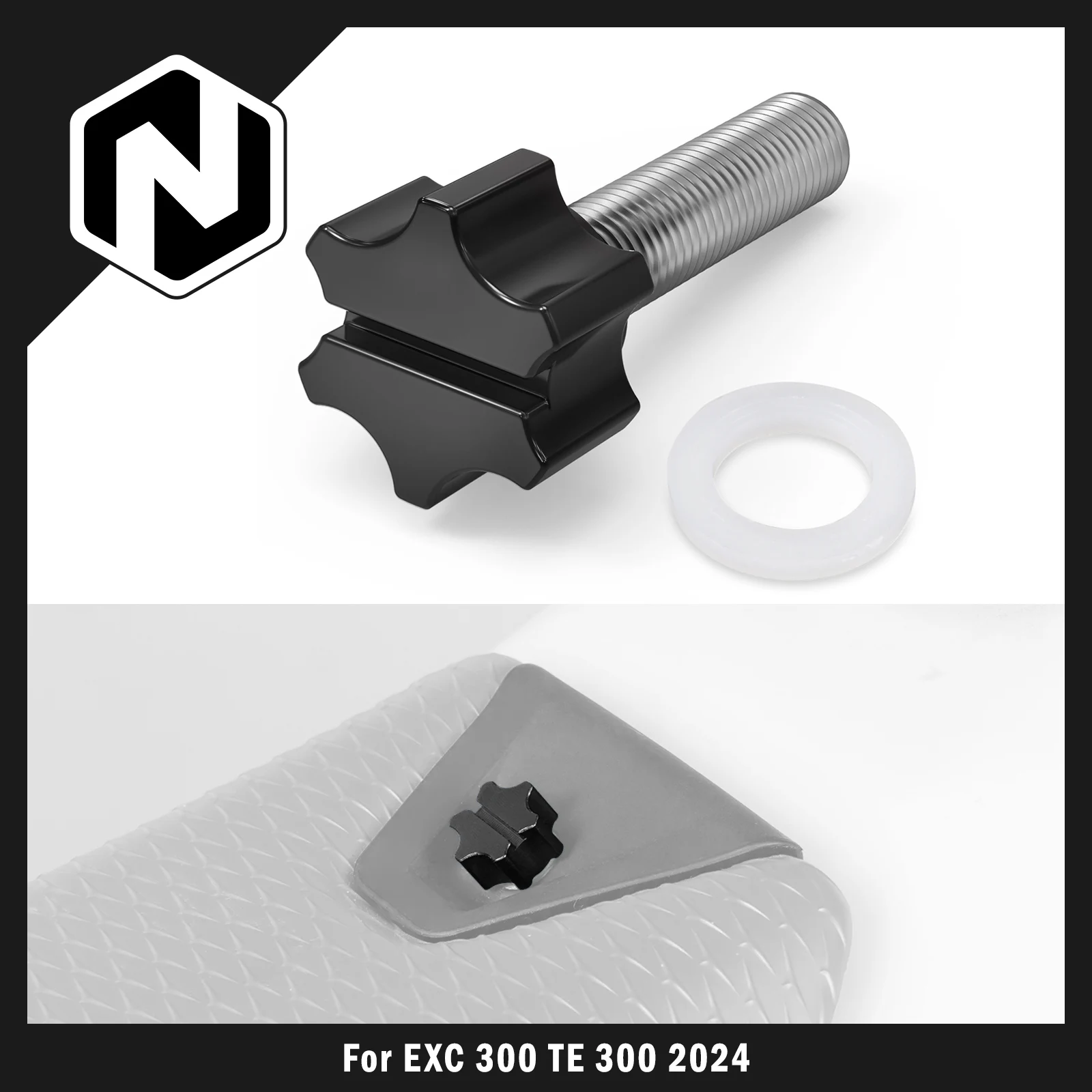 

NICECNC 2024 For Husqvarna TE 300 FE 250 FE 350 FE 450 501 TX 300 Quick Release Seat Bolt Screw For KTM EXC 300 For GasGas EC300