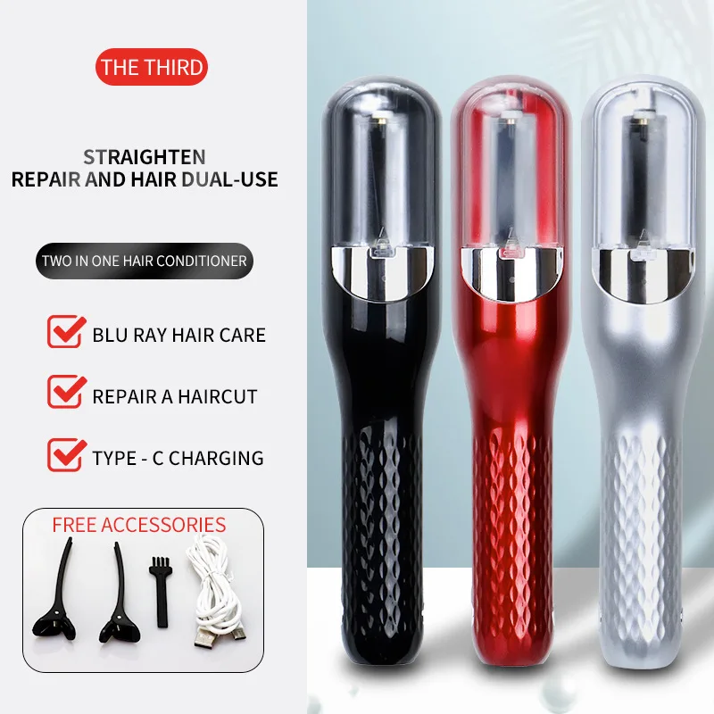 

Multi-Function Electric Hair Trimmer Split End Trimmer Rechargeable Portable Home Automatic Hair Clipper