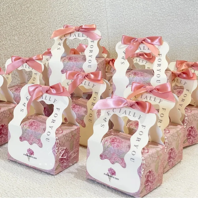 20 stücke Hochzeit Candy Box europäische Hochzeit Souvenir Candy Verpackung Tasche High-End-Geschenk box Verpackung Box Candy Bonbons Verpakking