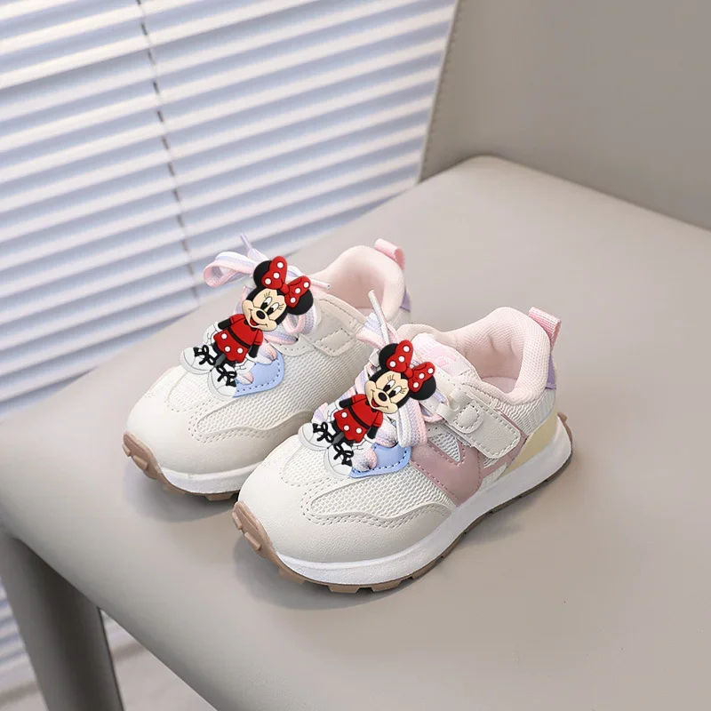 

Baby Toddler Shoes Mickey mouse Disney Student Girls Sneakers Spring and Autumn Boys Casual Shoes