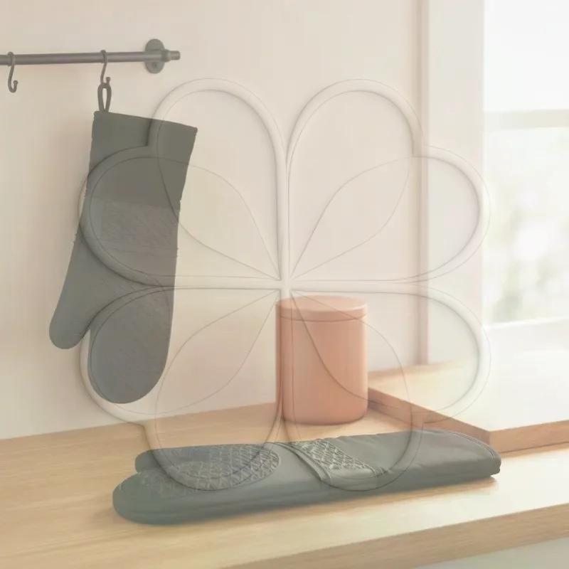 قفازات فرن سيليكون طويلة من ال - مراجعة Microwave Oven وسعره