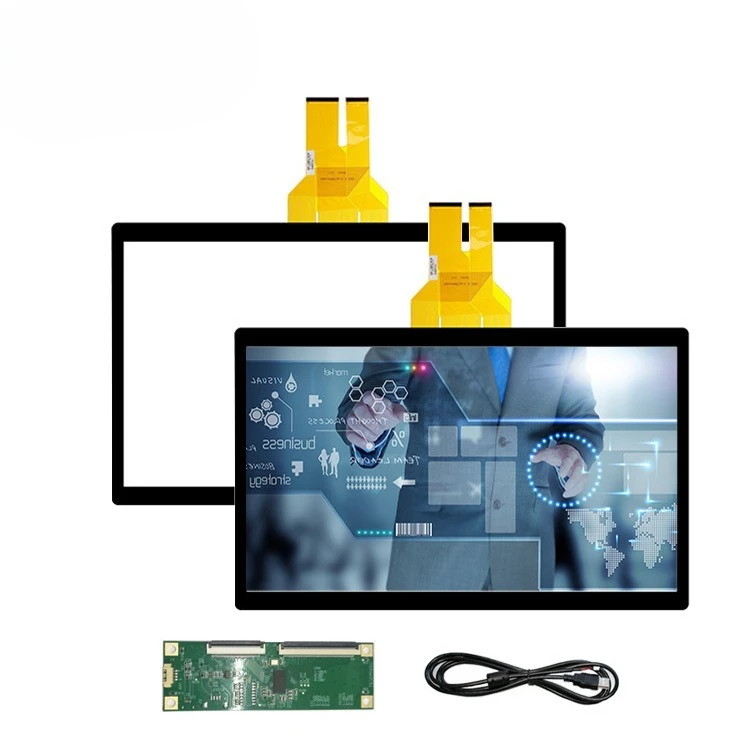 55-Inch capacitive touch screen 10-point touch USB industrial control advertising machine panel