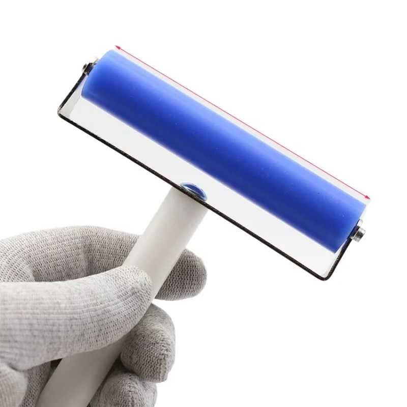Mobile phone repair display screen anti-static manual roller, soft rubber with polarizer OCA film silicone roller