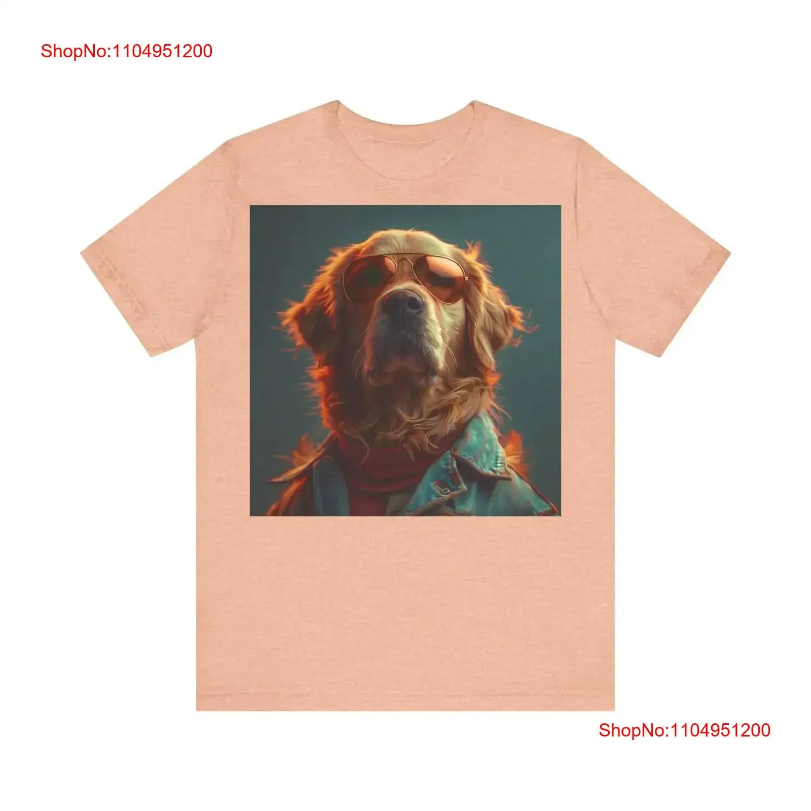 

Cool Companion Dog T Shirt Trendy Pet Lovers Fashion with stylish pooch print Golden Retriever vintage Washed Stylish Versatile